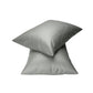 Stoa Paris Ultra Sateen Set of 2 Grey Pillow Cover From SilkLike Collection